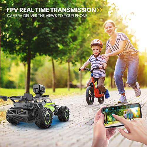 1:16 Scale Remote Control Car with 1080P HD Camera and LED Lights R8354