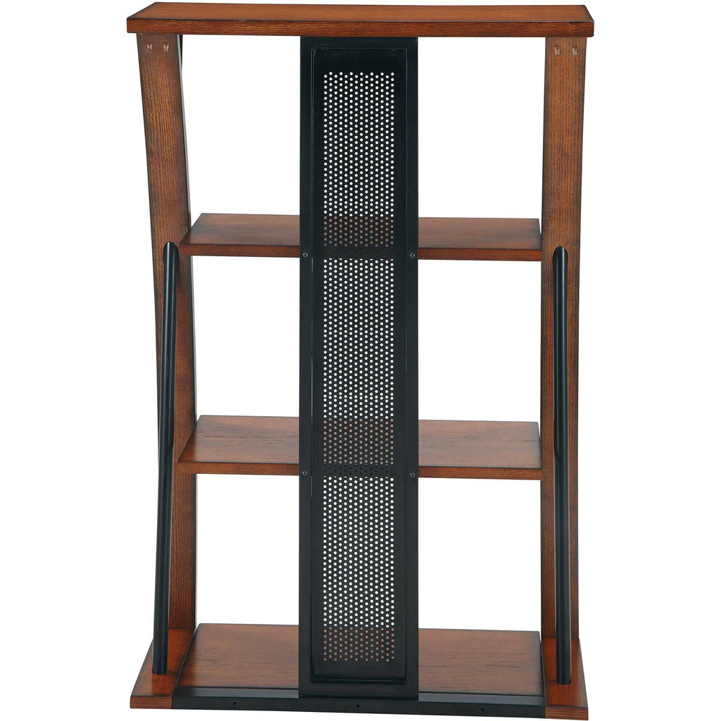 Black Medium Oak 3 Shelf Bookcase P714714