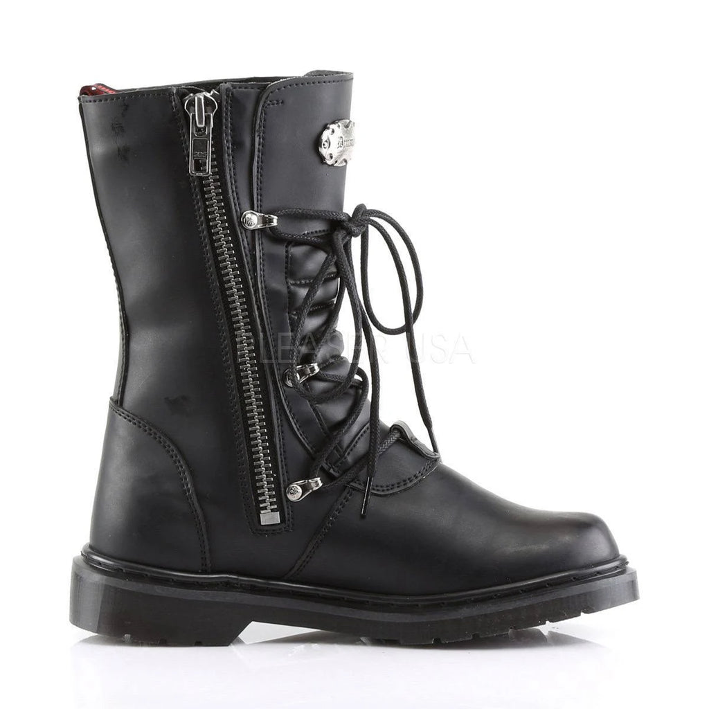 Black Leather Reaper 30 Shoes U96258