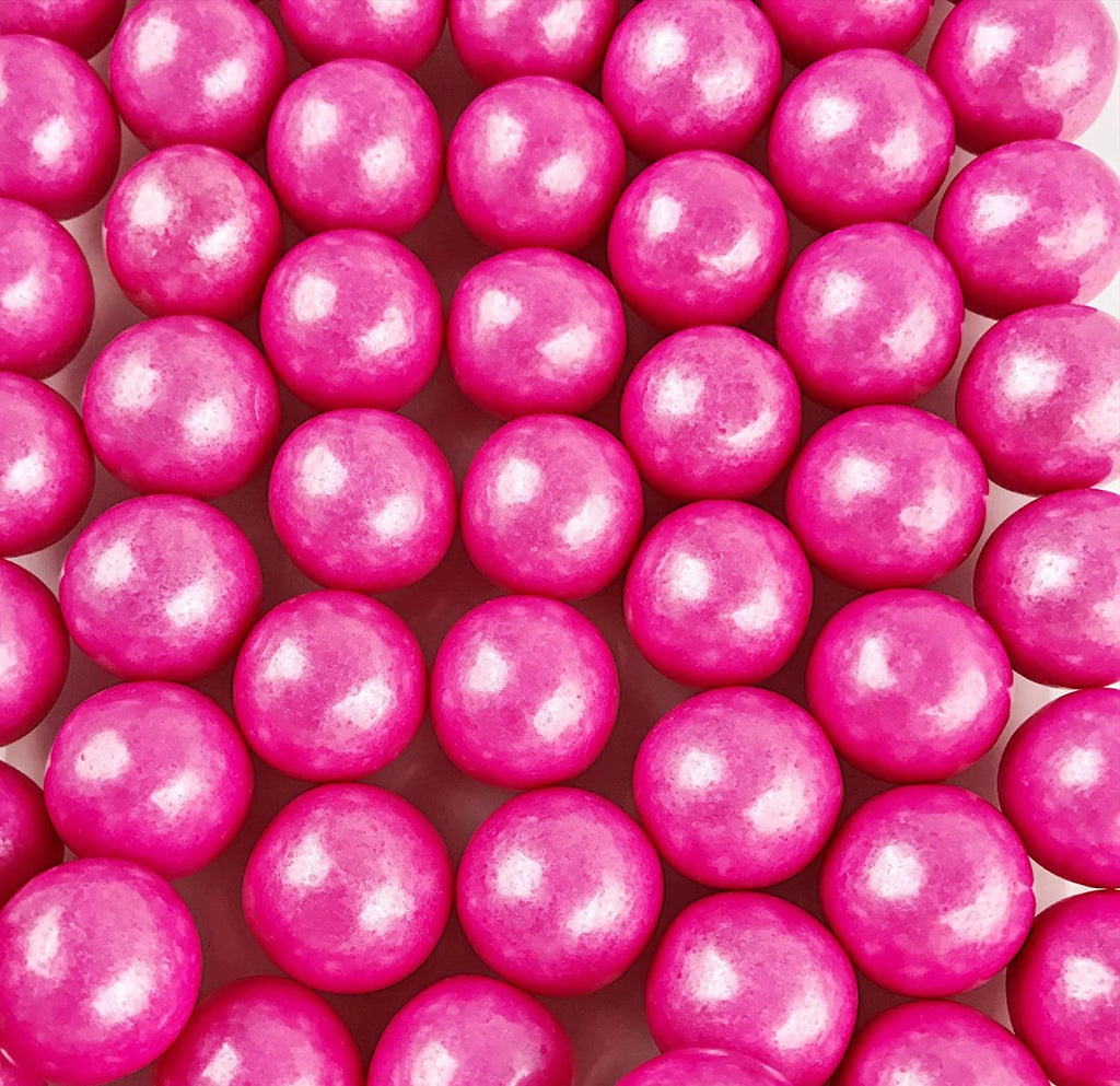 Shimmer Pink Gumballs, 2 lb. Bag, 1 inch Gum Balls D287153