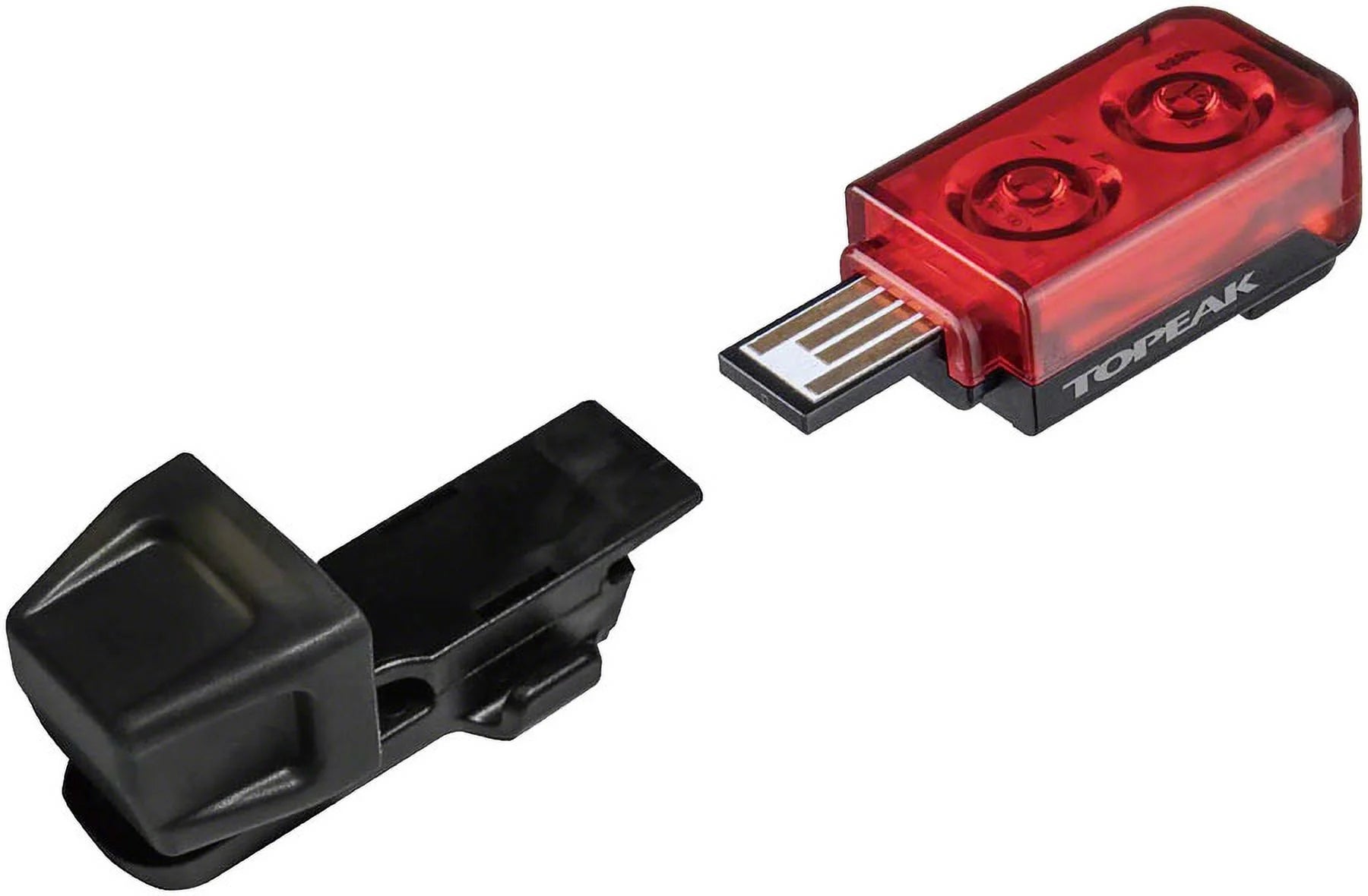 USB Rechargeable Taillight with 2 LEDs D749