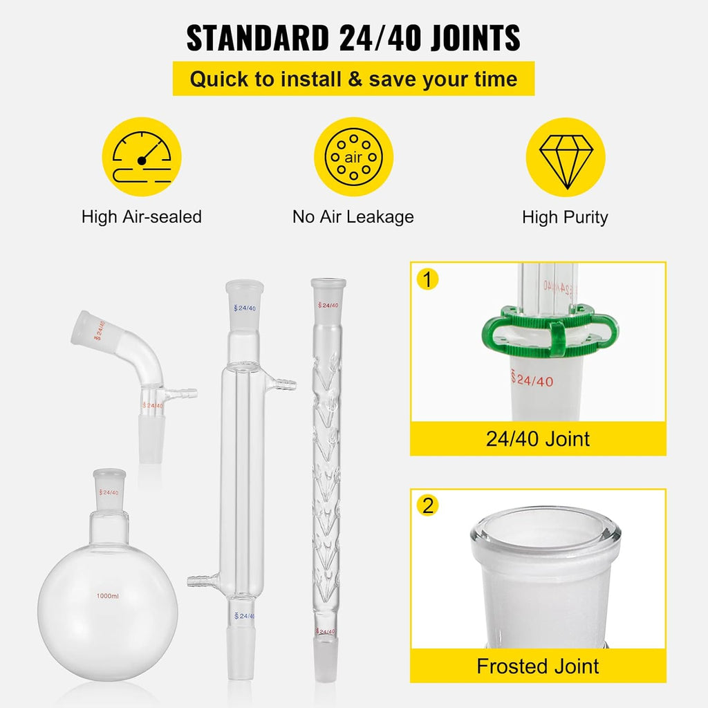32PCS Chemistry Lab Glassware Kit 250 1000ml K31596