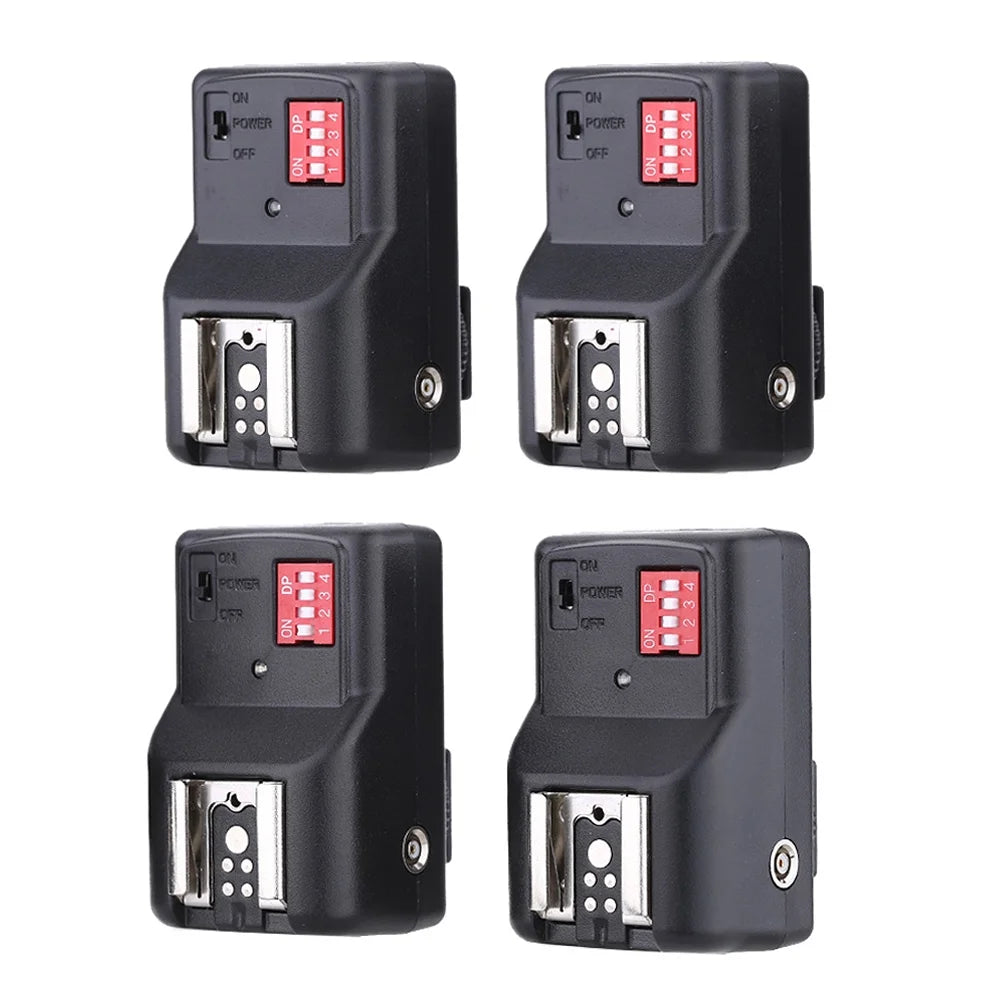 16 Channel Wireless Flash Trigger Set 4 Receivers A336842