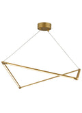 Gold LED Linear Suspension P877324
