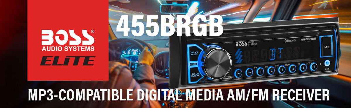 Bluetooth Car Audio Stereo System Single Din W45234