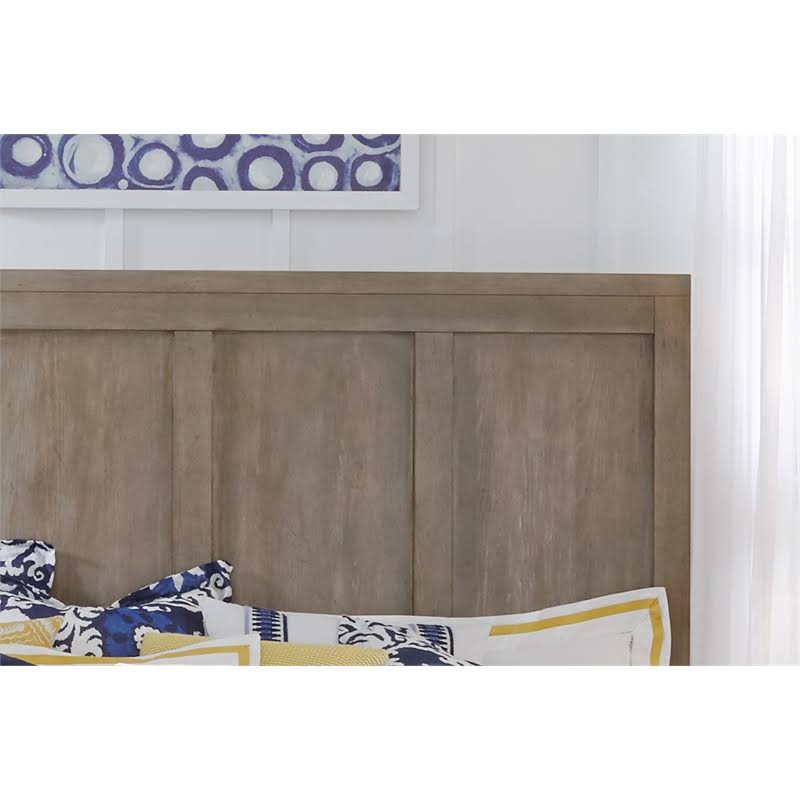 Queen Panel Footboard in Barley Brown Wood M8664