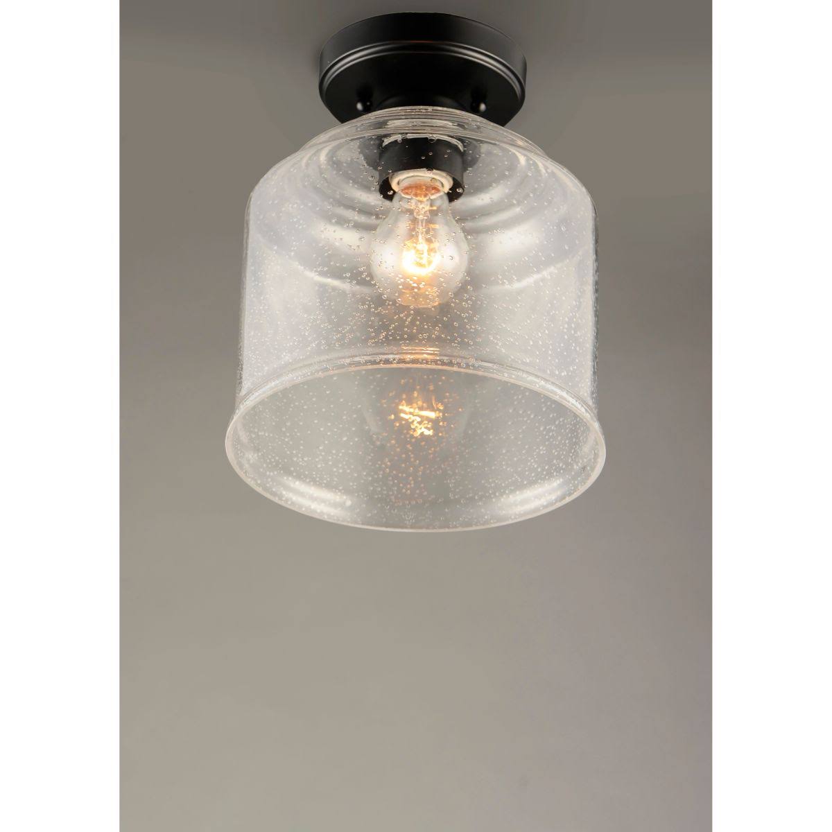 Black Semi-Flush Mount Light K54677