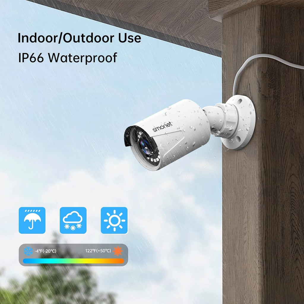 8CH 5MP PoE CCTV Camera Security System with 3TB Hard Drive I2427