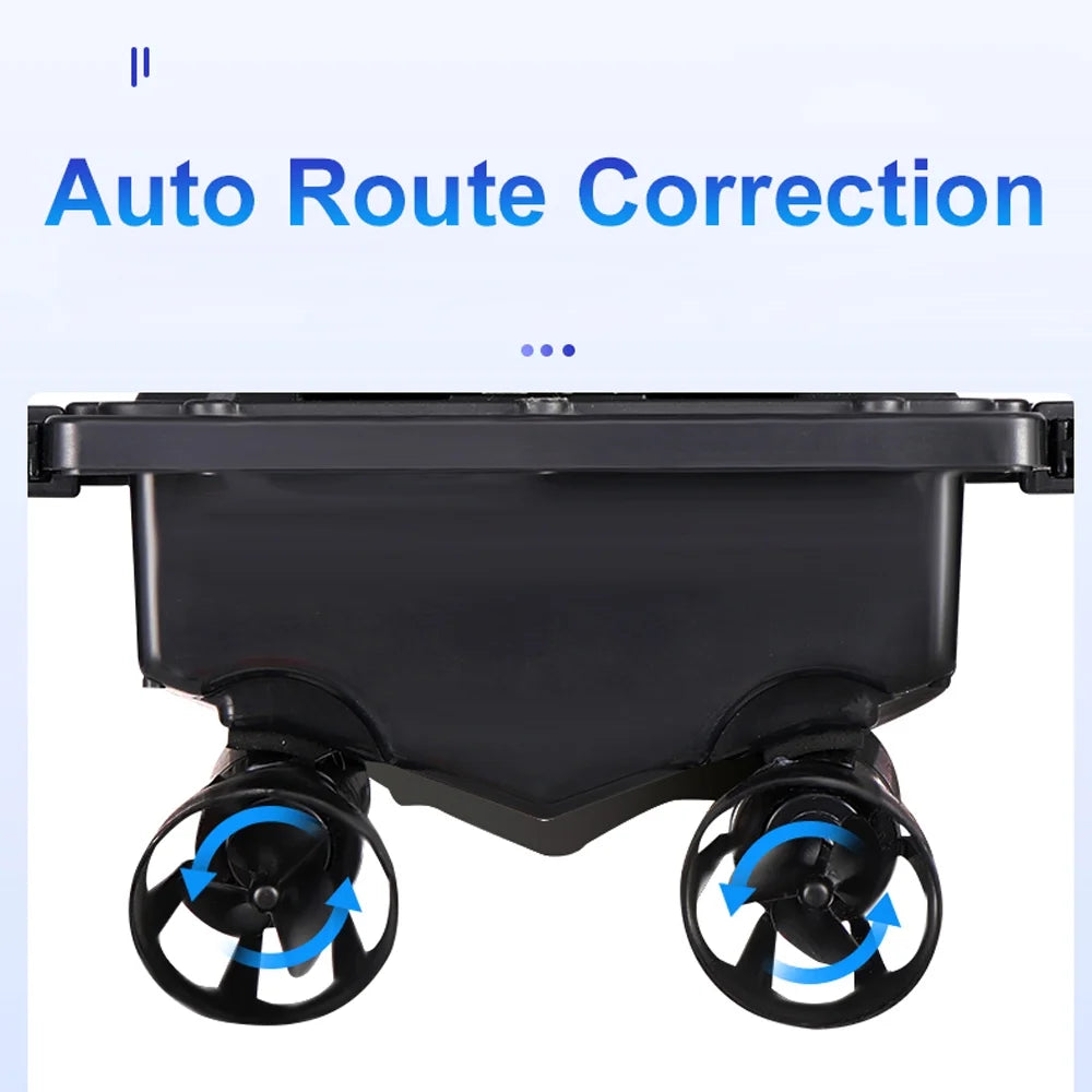 500m Remote Control Fishing Bait Boat with LED Light J60303