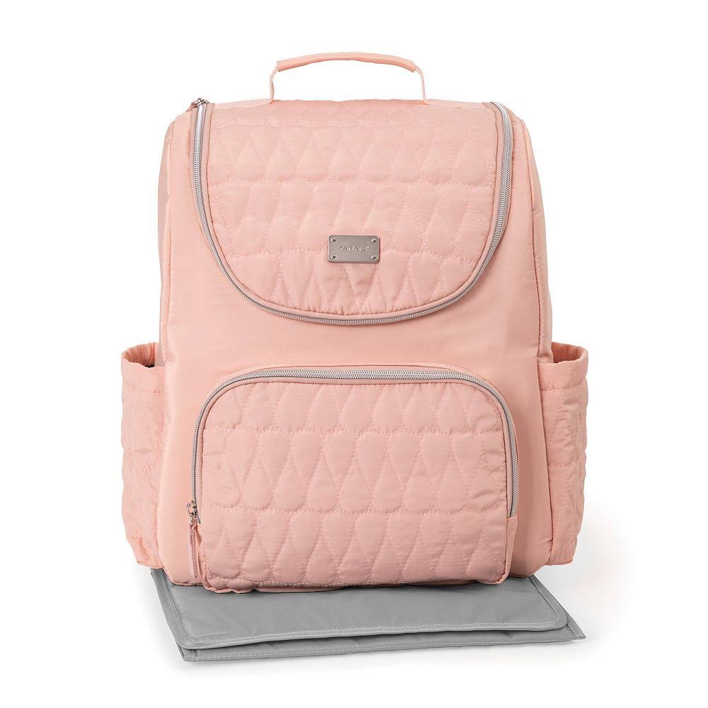Pink Soft Diaper Backpack V8475
