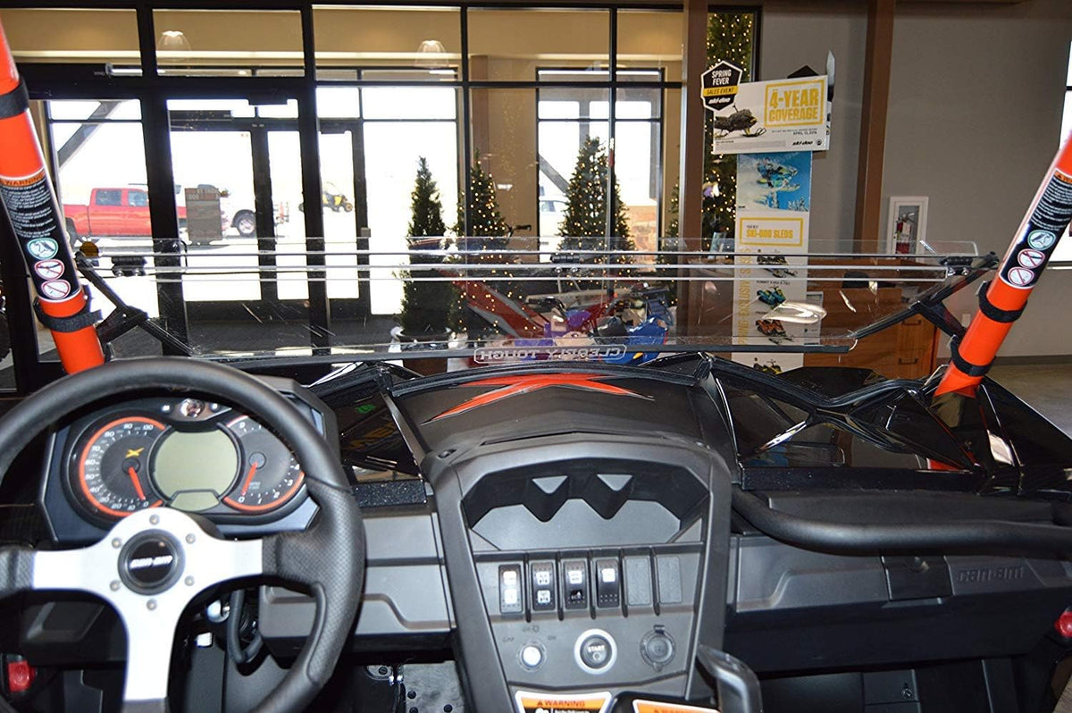 Full Folding Polycarbonate Windshield S410444
