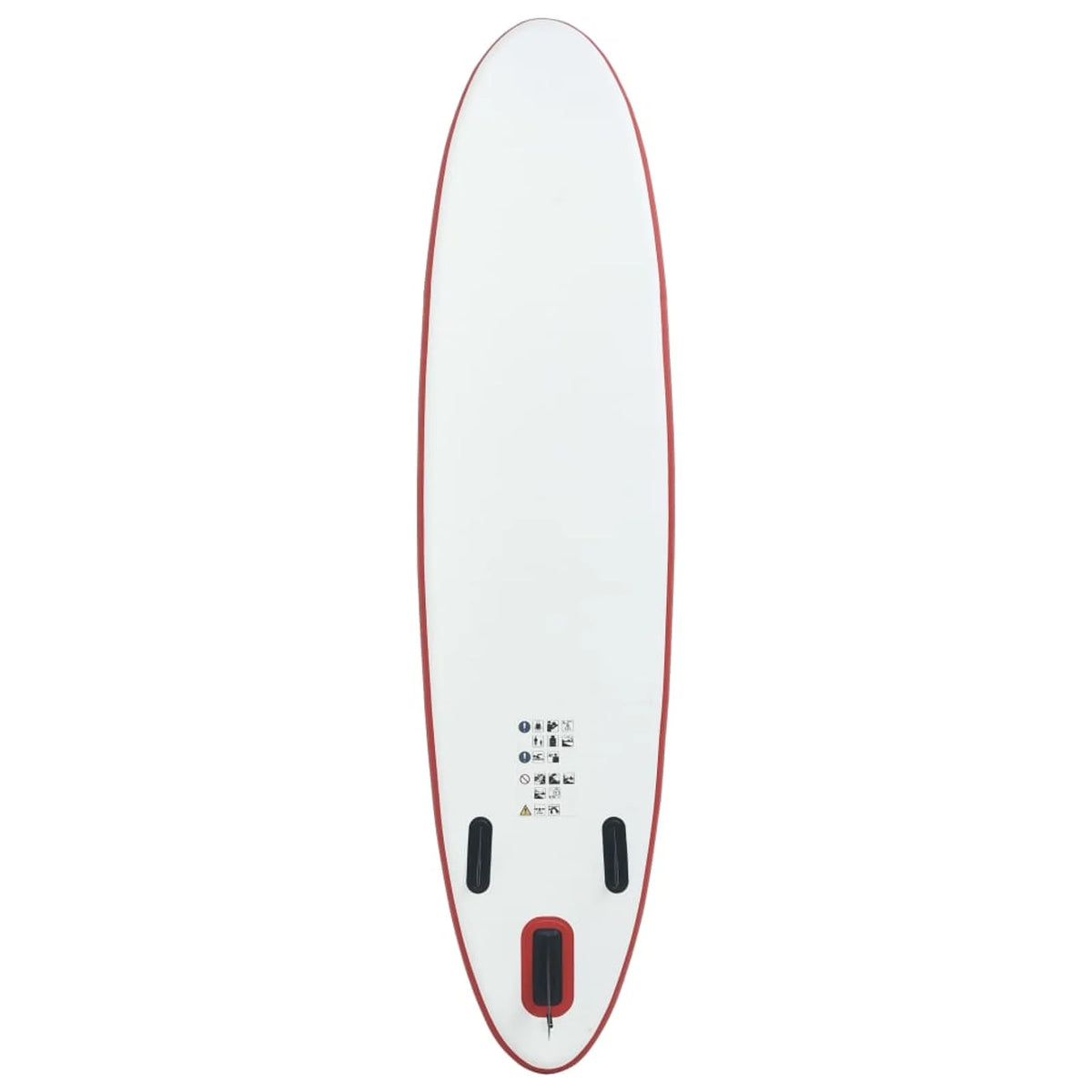 Red and White Inflatable Paddle Board Set B5638
