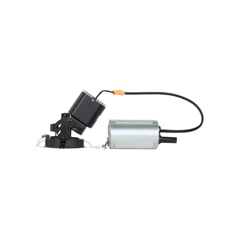Black LED Round Adjustable Remodel Trim R4756