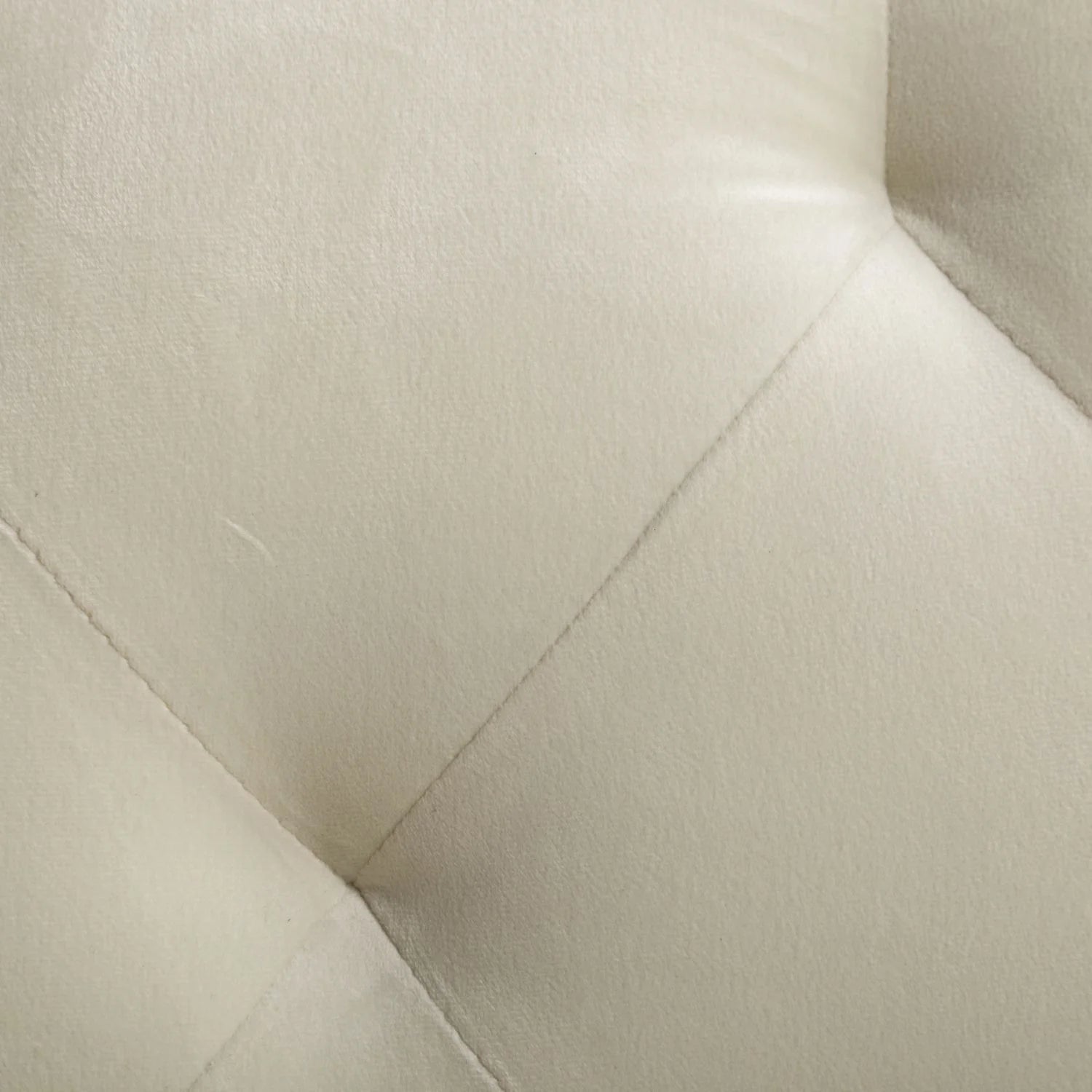 Beige Velvet Futon Sofa Bed with Pillows C630109