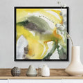 Black Float Frame Canvas Art - 16 x 16 W19144