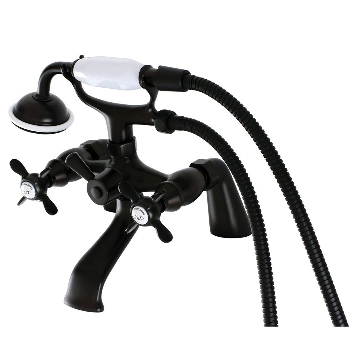 Chrome Clawfoot Tub Filler with Hand Shower W435