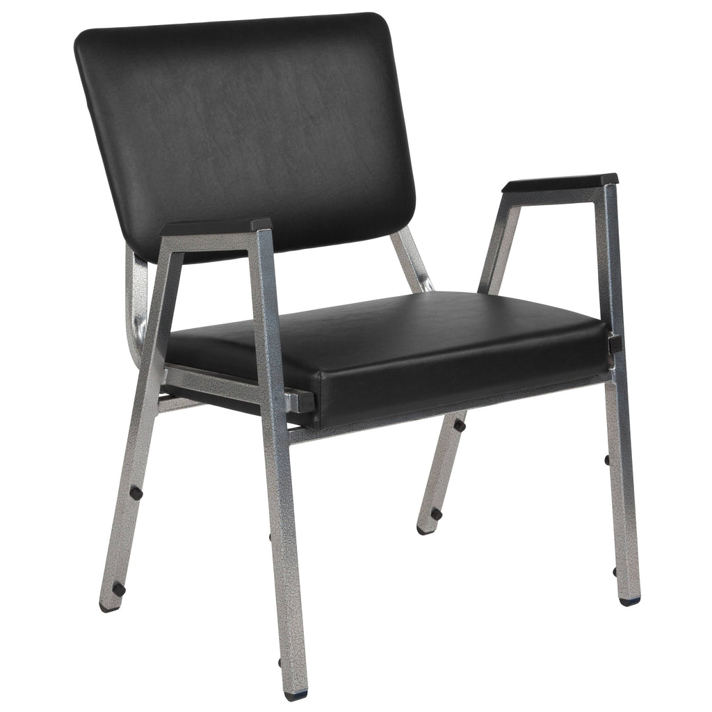 Black Vinyl Bariatric Arm Chair K69486