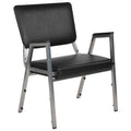 Black Vinyl Bariatric Arm Chair K69486