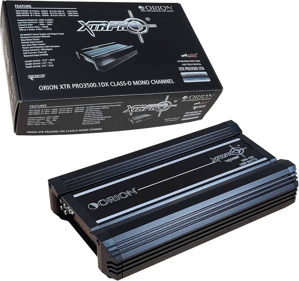 3500 Watts RMS Class D Mono Channel Car Amplifier I618493