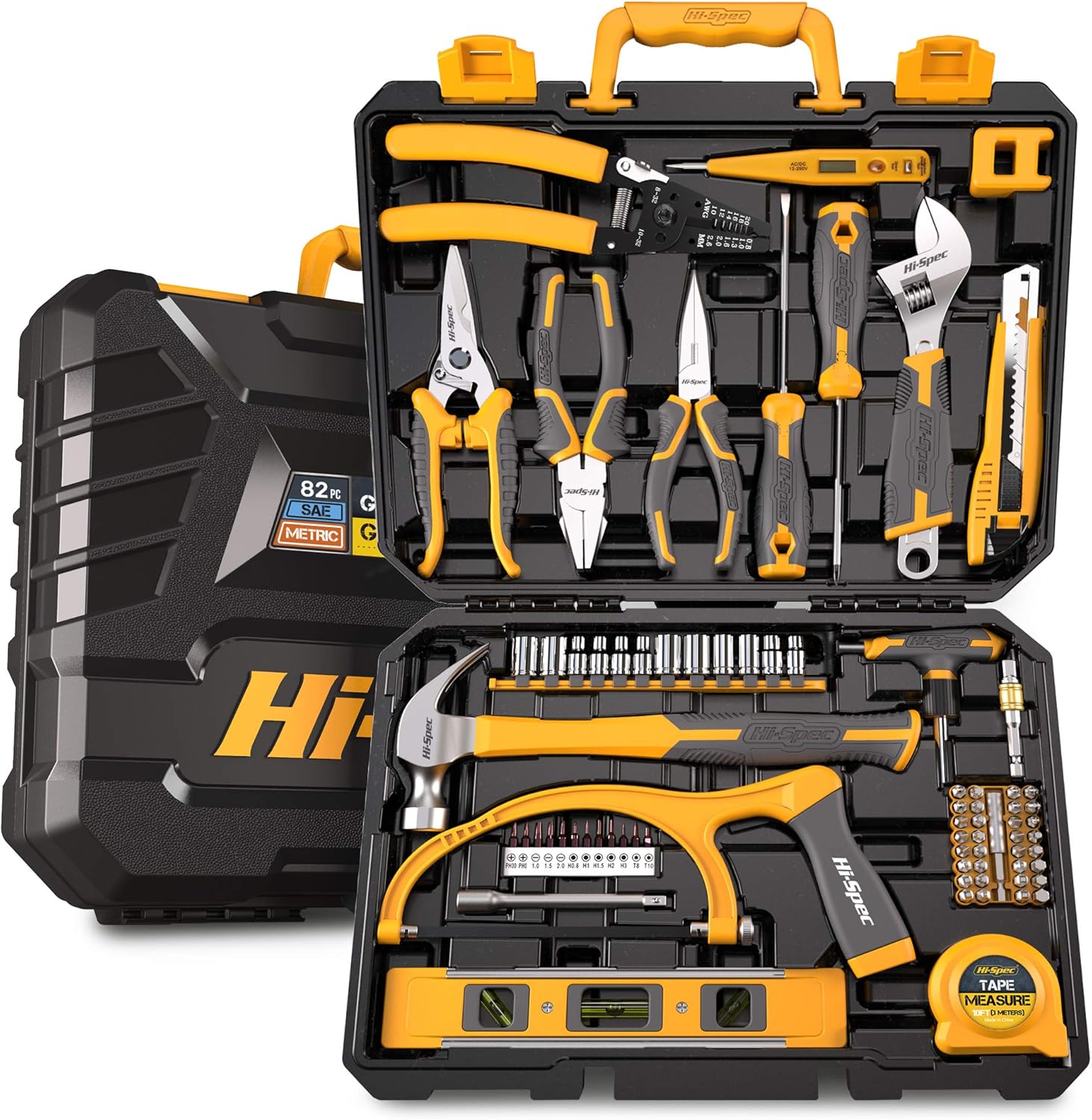 82 Piece Home & Garage Tool Kit Set A7398