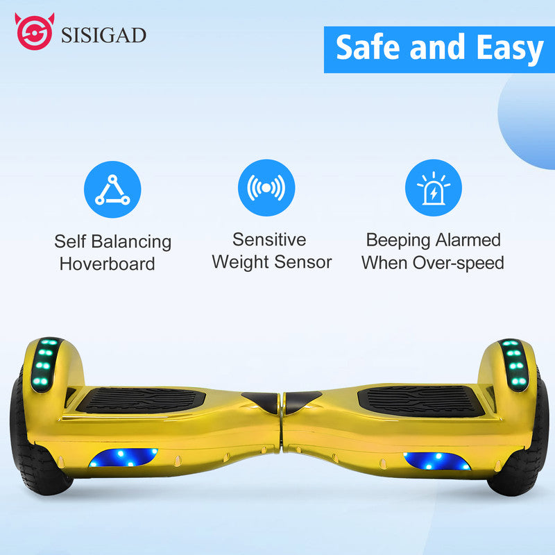 6.5 inch LED Hoverboard Self Balancing Scooter D544