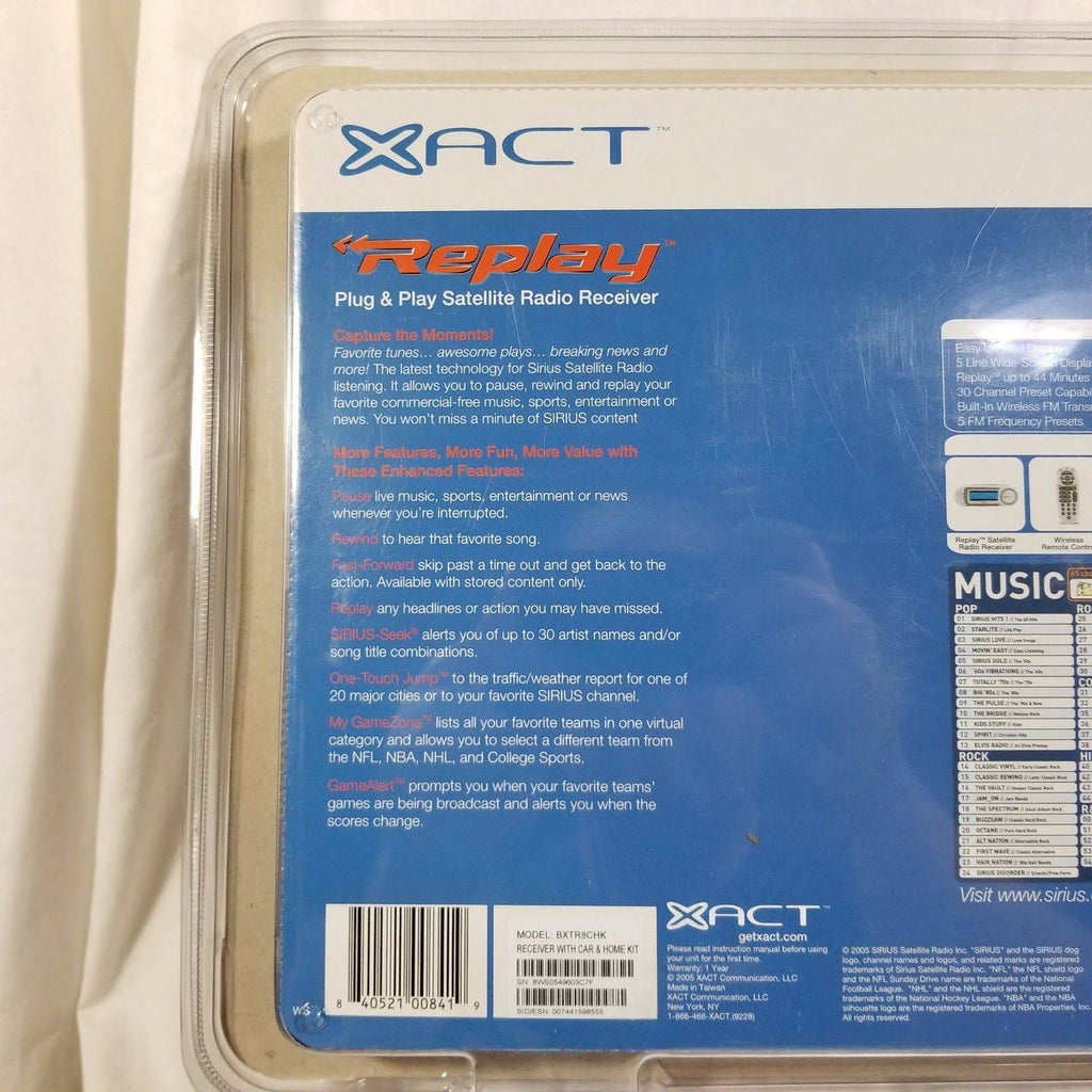 Satellite Radio Receiver X613