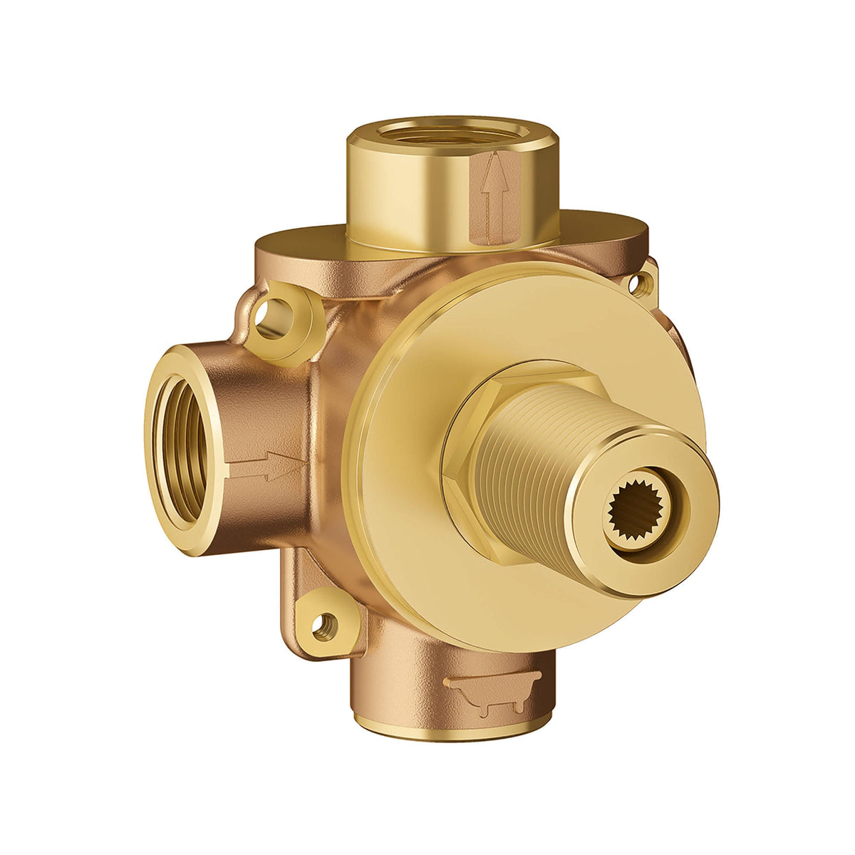 3-Way Diverter Rough-In Valve P415