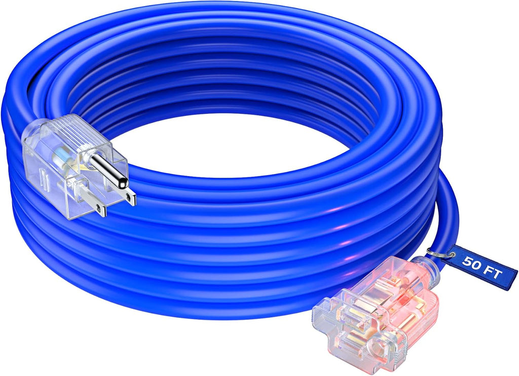 100 Feet Orange 14 Gauge Heavy Duty Outdoor Extension Cord F95260