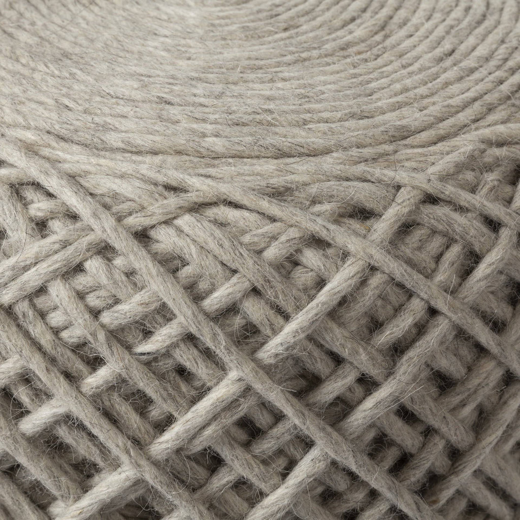 Oatmeal Pouf P364725