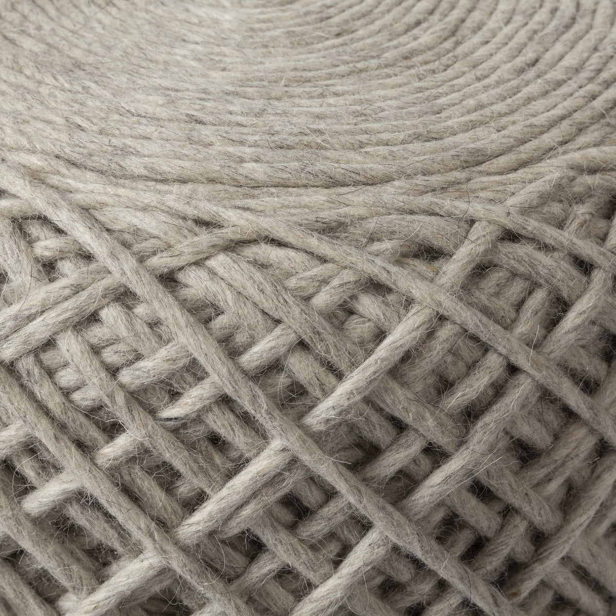 Oatmeal Pouf P364725