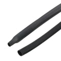 2pcs 1/4" Dia 50ft 4:1 Dual Wall Adhesive Lined Waterproof Heat Shrink Tubing Black O416
