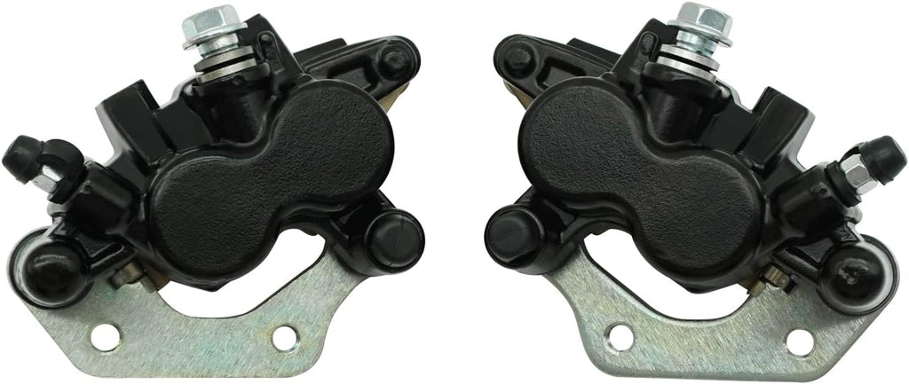 Front Left Right Brake Calipers & Pads for Kawasaki KFX700 Brute Force 650 Prairie 650 700 KVF650 KVF700 D919191