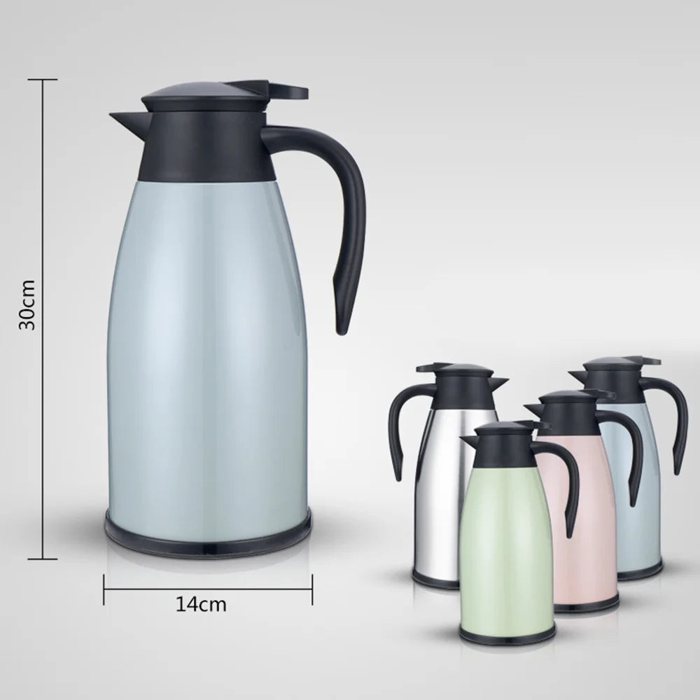 Stainless Steel Insulation Bottle Double Walled Vacuum Flask 2L M786
