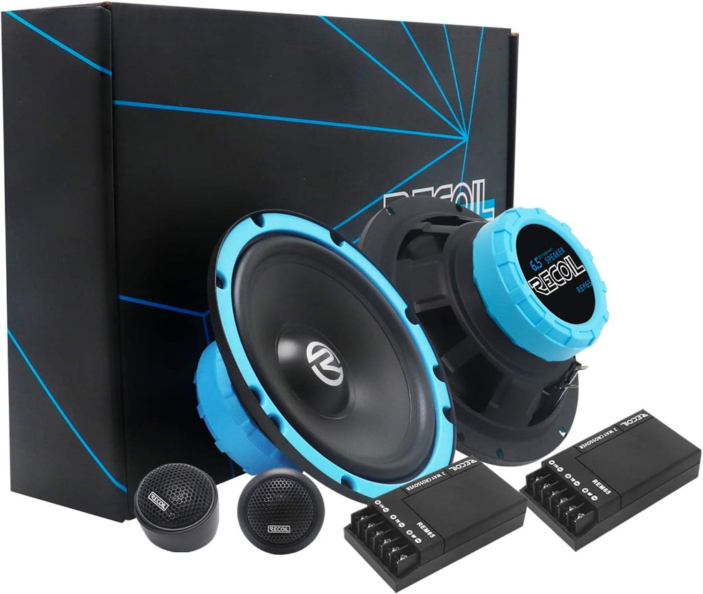 6.5-Inch Car Audio Component Speaker System Pack of 2 J75966