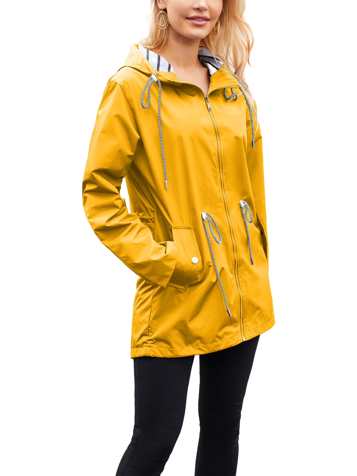 Waterproof SoftShell Winter Ski Jacket with Hood P112