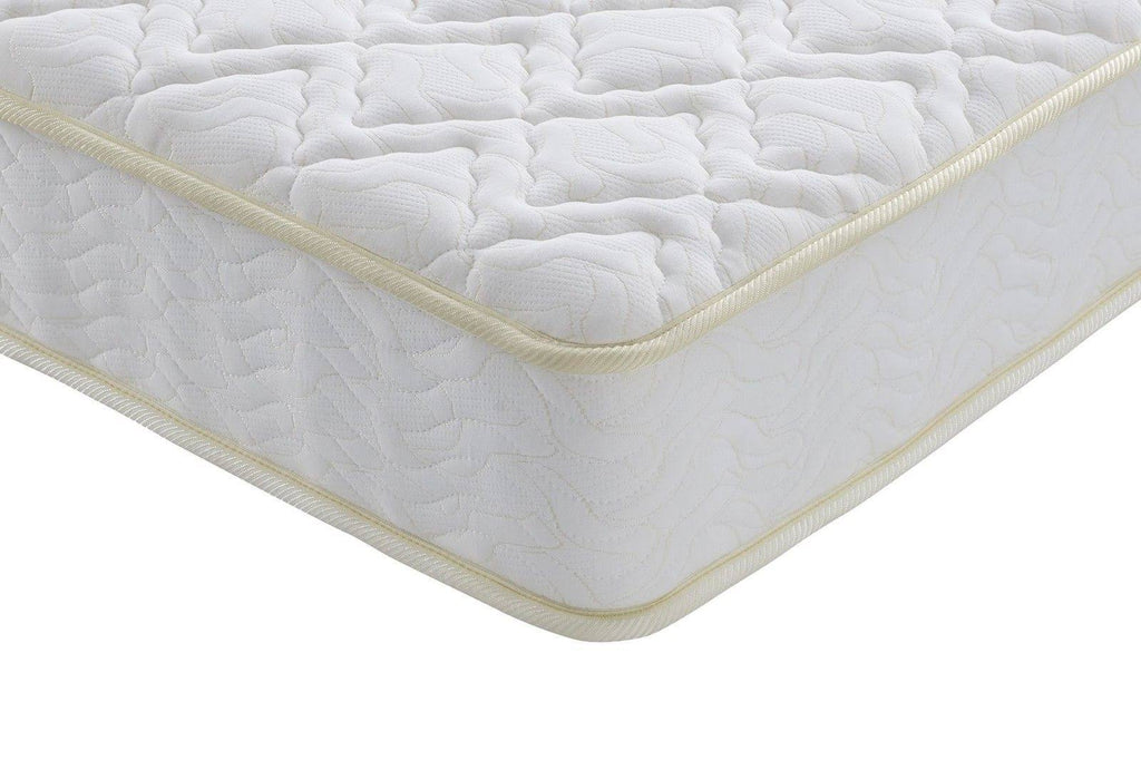 White Twin 8 inch Independently Encased Coil Mattress N948670