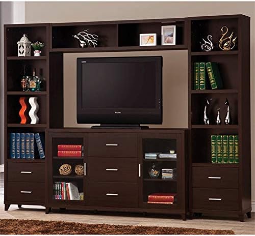 4 Shelf Cappuccino Bookcase C530650