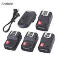 16 Channel Wireless Flash Trigger Set 4 Receivers A336842