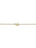 10k Yellow Gold Cable Rope Chain 16 Inch X4610