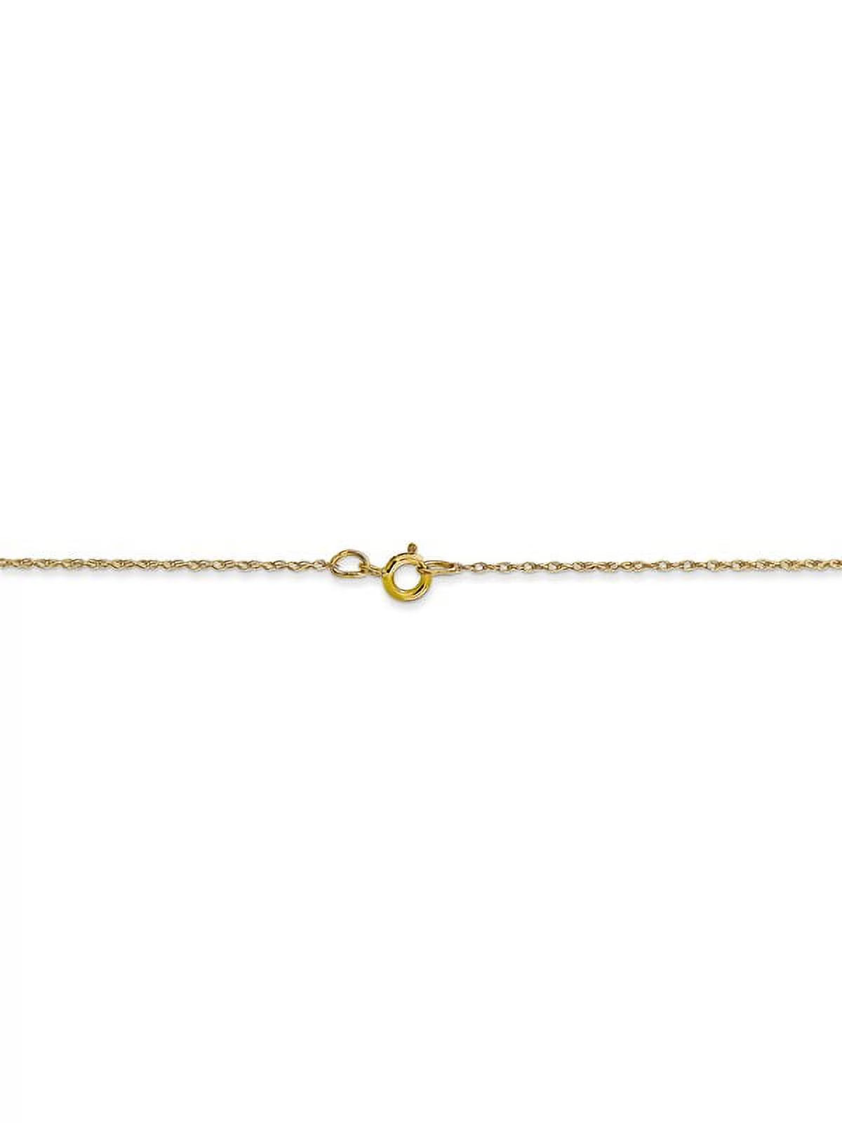10k Yellow Gold Cable Rope Chain 16 Inch X4610