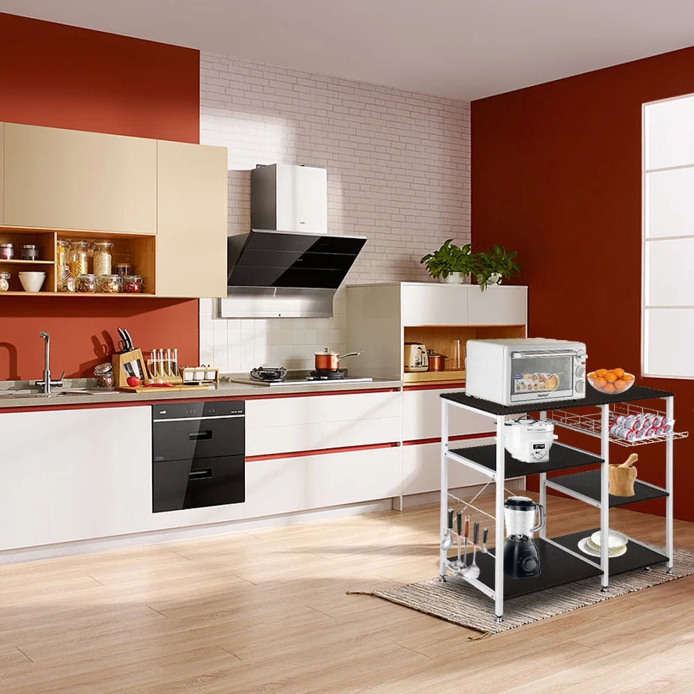 3-Tier Metal Kitchen Baker’s Rack with Hook M19242