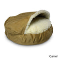 Orthopedic Micro Suede Pet Bed - Camel - Small O60592