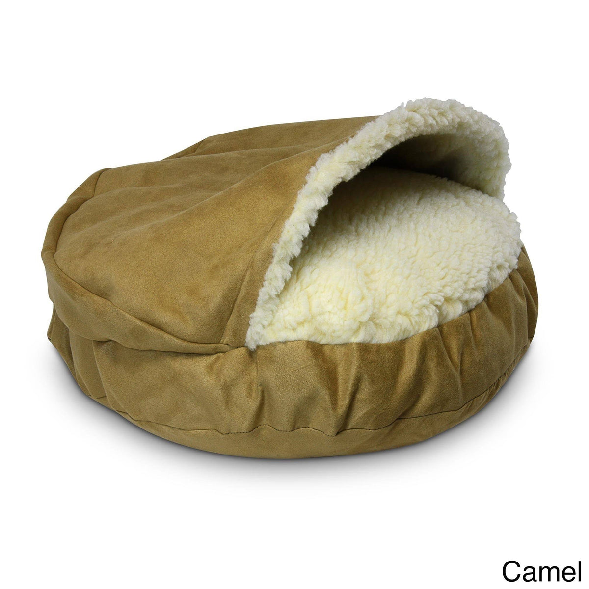 Orthopedic Micro Suede Pet Bed - Camel - Small O60592