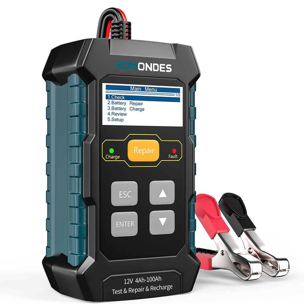 3 in 1 12V 4Ah-100Ah Smart Battery Charger Pack of 2 J135