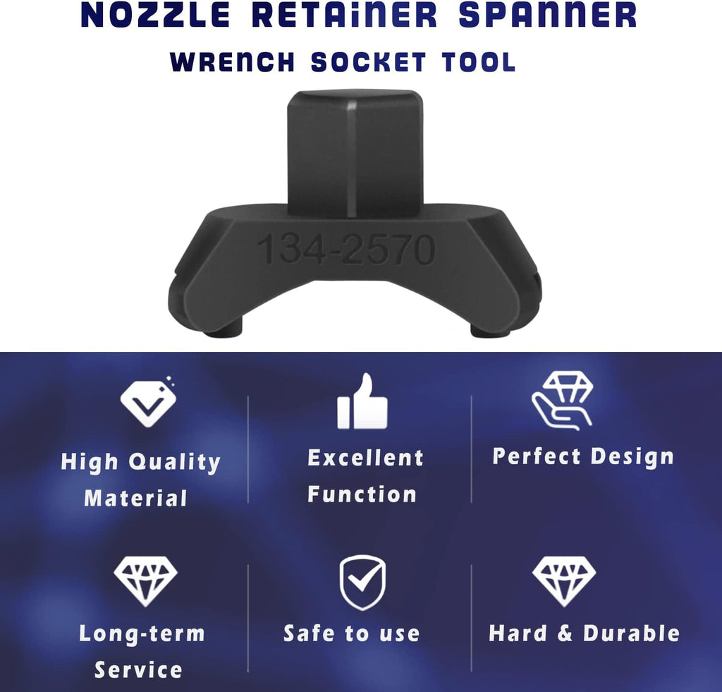 Fuel Injection Nozzle Retainer Spanner Wrench Tool Pack of 2 B7463