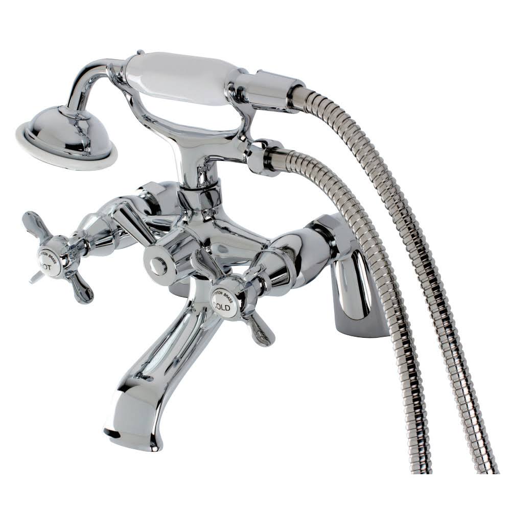 Chrome Clawfoot Tub Filler with Hand Shower W435
