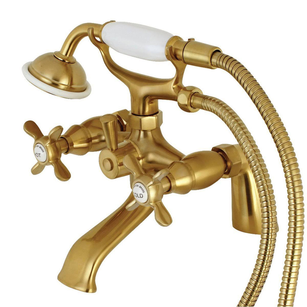 Chrome Clawfoot Tub Filler with Hand Shower W435
