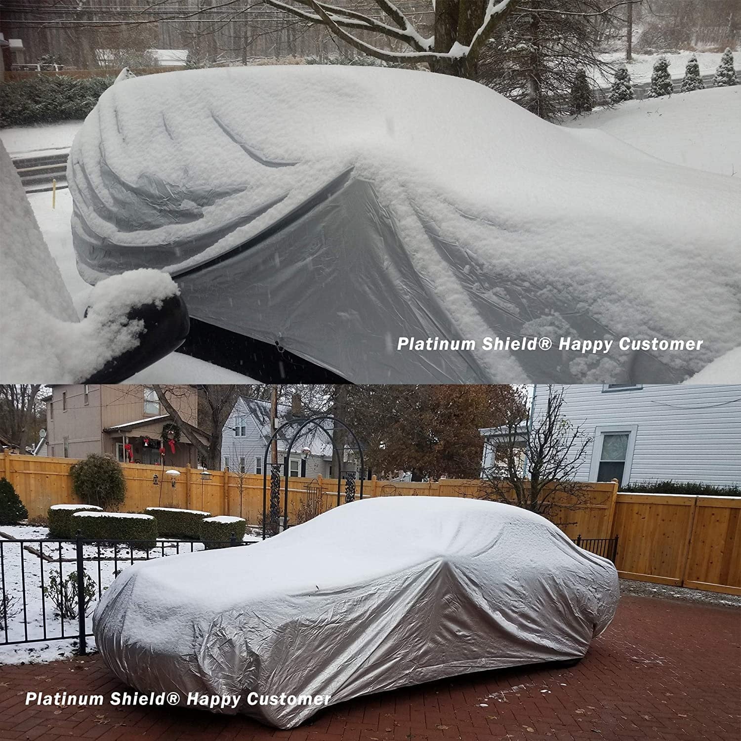 Weatherproof Car Cover with Fleece Lining Y4117