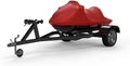 RED All Weather Trailerable Jet Ski Covers with Storage Bag V115186