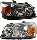 Headlight Lens and Housing Set of 2 for 2007 Toyota Highlander K2236